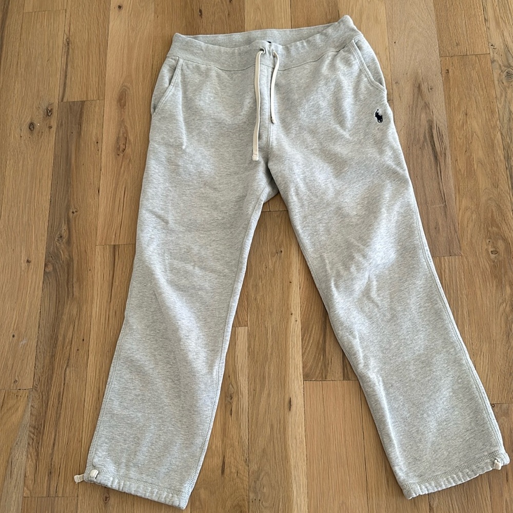 Men’s Ralph Lauren light grey sweatpants
